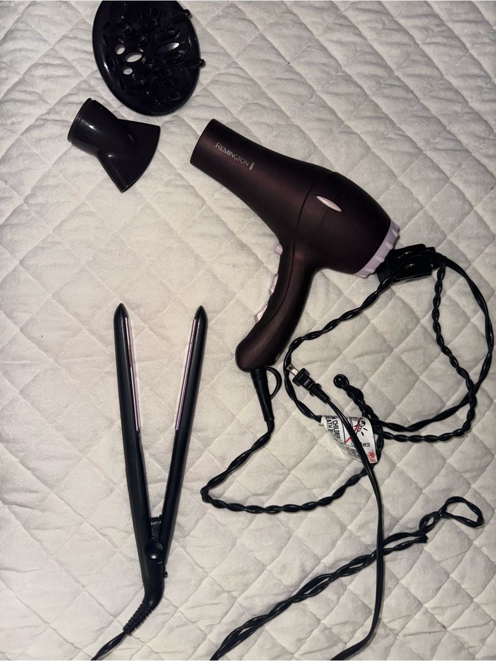 Blow dryer & hair straightener